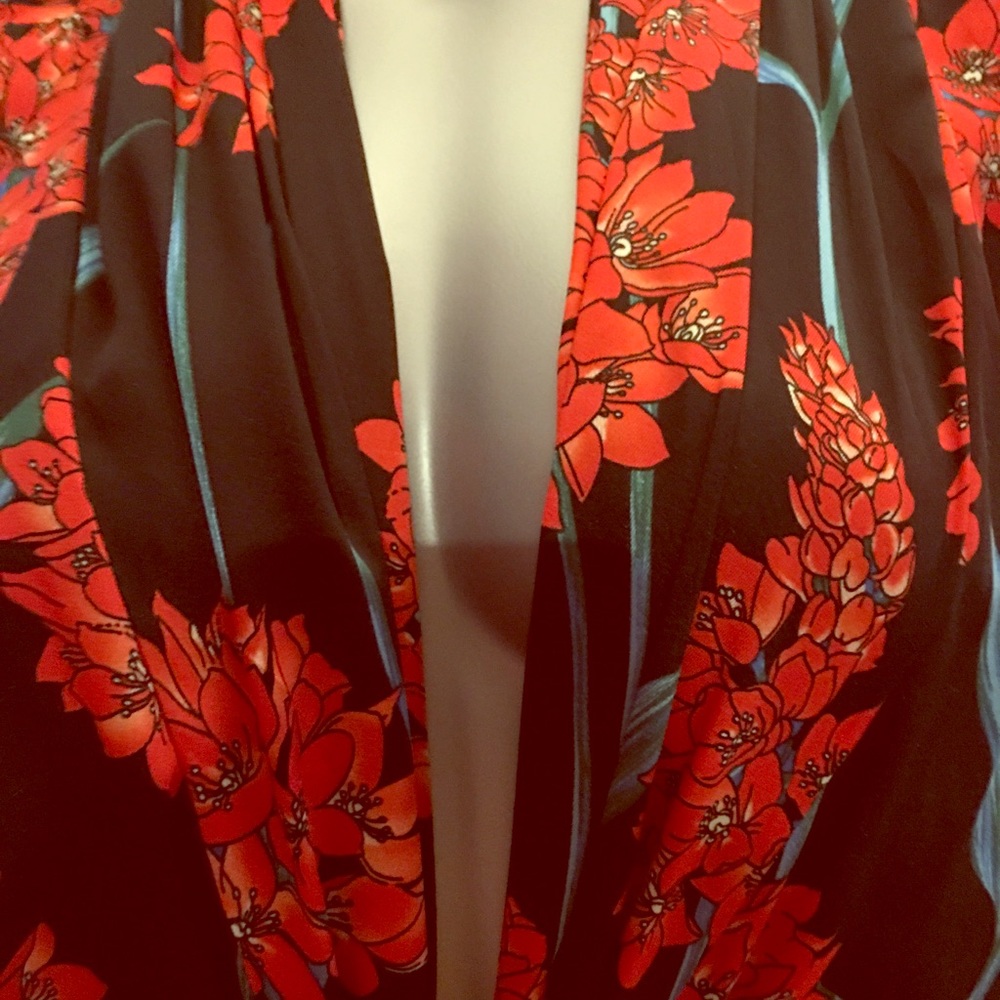Floral print bodysuit